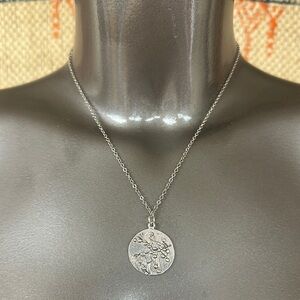 Jes MaHarry handmade unisex Sagittarius Zodiac necklace. New with tags.
